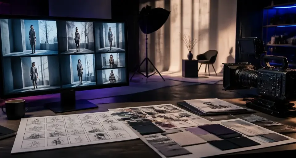 producție foto-video cu AI