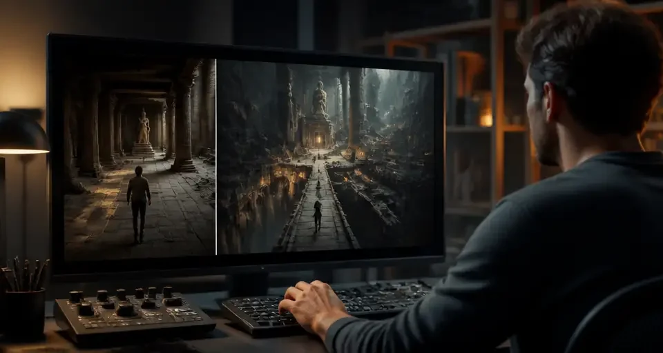 AI VFX în producția video