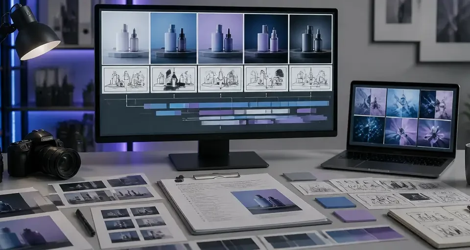 flux de producție AI