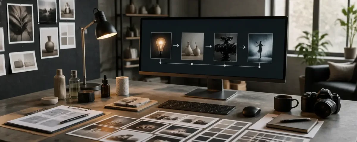 flux de producție AI